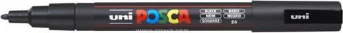 Acryl farbmarker schwarz - schwarz,