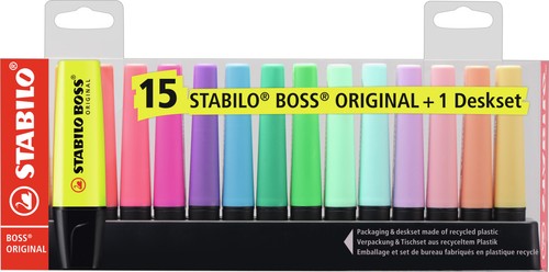 Textmarker stabilo boss - textmarker,